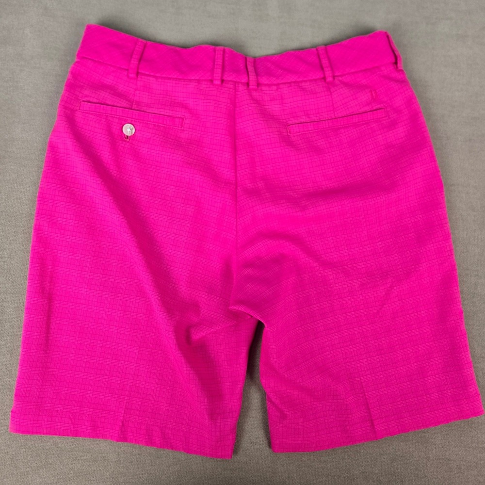 Walter Hagen 11 Mens Pink Textured Golf Shorts 34X10 MGA14163SP22 Activewear